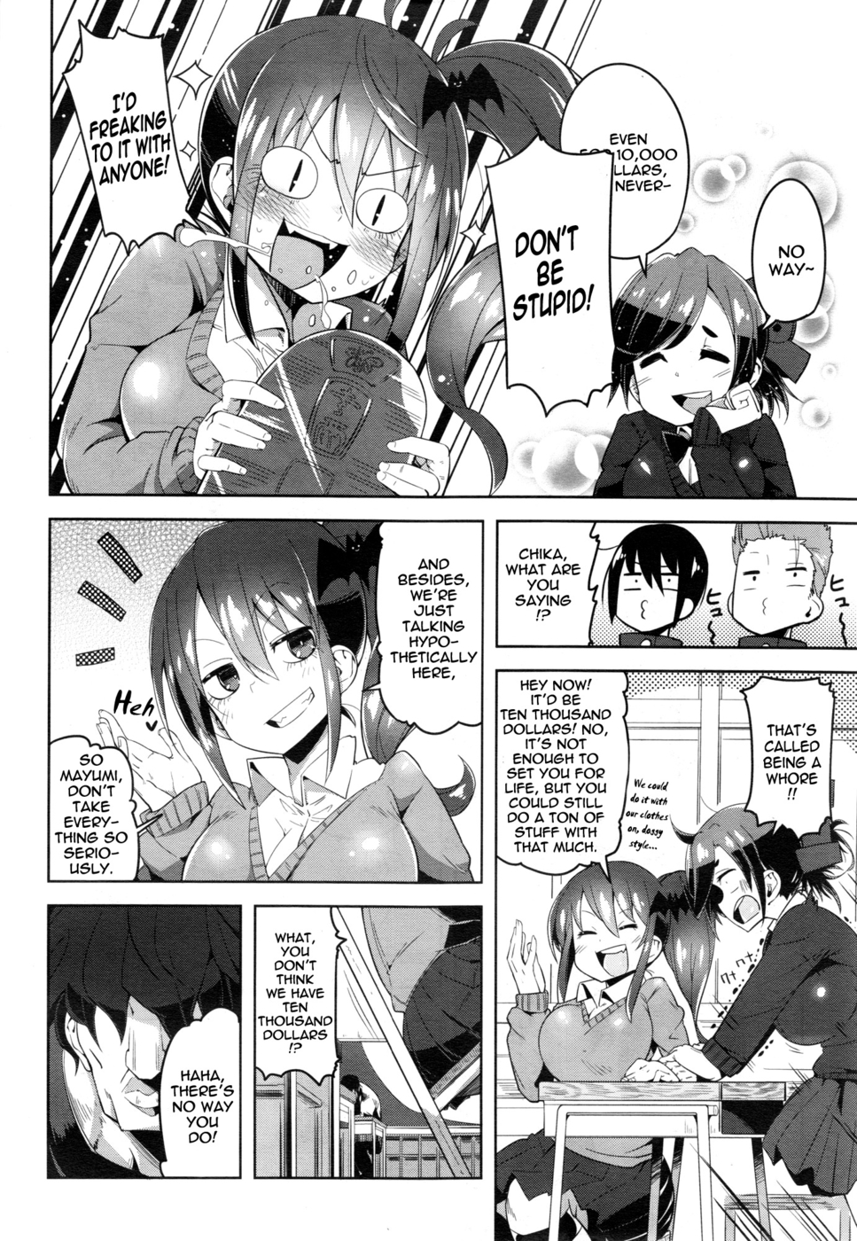 Hentai Manga Comic-Do It All for Cash-Bitch Is Money !-2